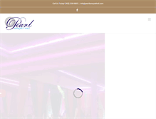 Tablet Screenshot of pearlbanquethall.com